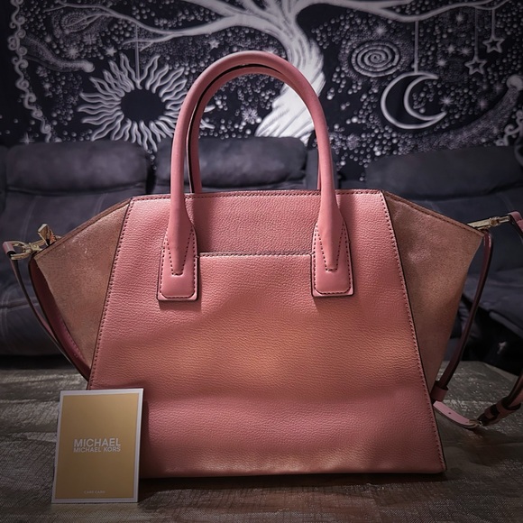 Michael Kors Pink Satchel with Gold Hardware and Top Handle with wallet combo - Picture 10 of 17